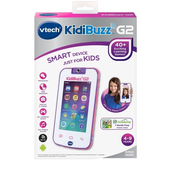 VTech KidiBuzz G2 - Pink - Picture 1 of 9